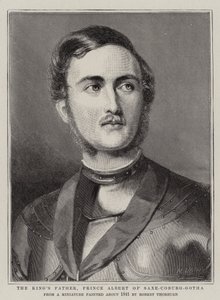 Il padre del re, Principe Alberto di Sassonia-Coburgo-Gotha da Robert Thorburn